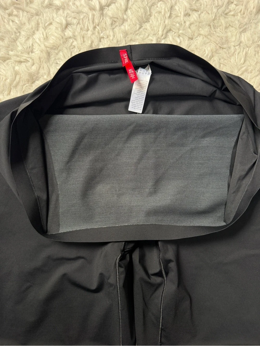 Spanx 10005P Thinstincts Mid Thigh Shaper Shorts Black plus size 3X